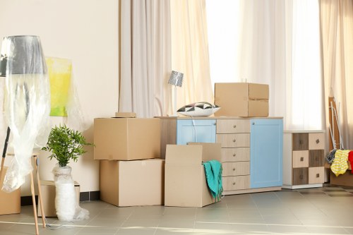 Local removals team planning a move in Clerkenwell streets