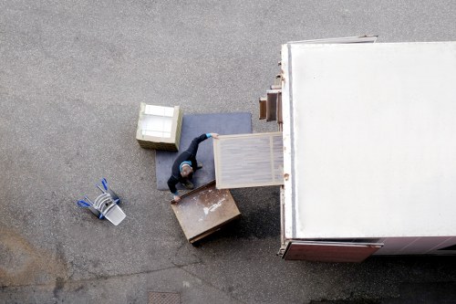 Office furniture stored safely in Clerkenwell