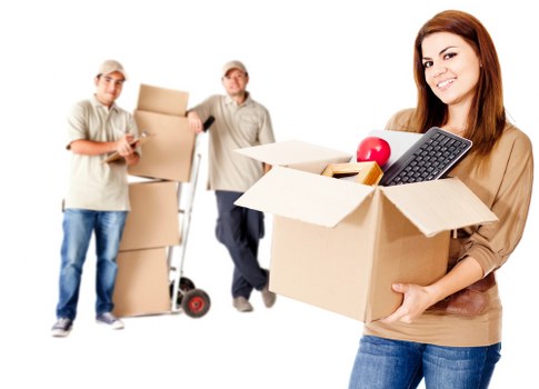 People using flexible storage during a move in Clerkenwell